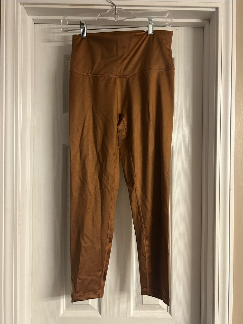 NWT High-Waist Gold Brown Women's Leggings